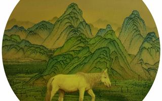 骏马图之十/胡桂东>