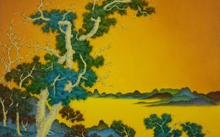 品青绿之二/胡桂东>
