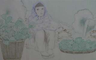 沂蒙画派创始人刘阳人物画/专业艺术>