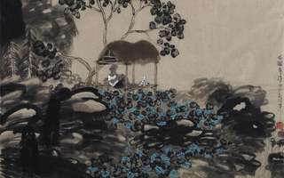 沂蒙画派创始人刘阳人物画/专业艺术>