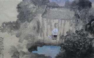 沂蒙画派创始人刘阳人物画/专业艺术>