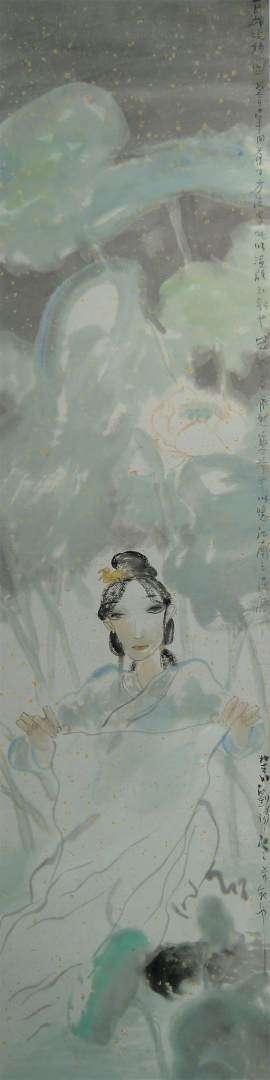 沂蒙画派创始人刘阳人物画/专业艺术>
