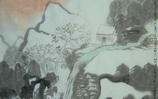 沂蒙画派创始人刘阳沂蒙山水画/专业艺术>