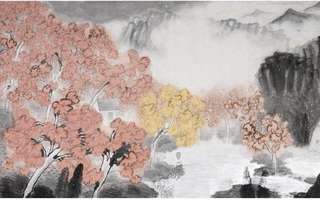 沂蒙画派创始人刘阳沂蒙山水画/专业艺术>