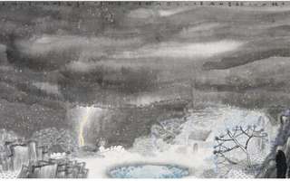 沂蒙画派创始人刘阳沂蒙山水画/专业艺术>