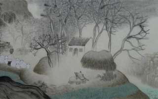 沂蒙画派创始人刘阳沂蒙山水画/专业艺术>