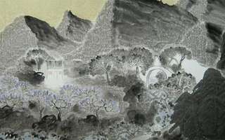 沂蒙画派创始人刘阳沂蒙山水画/专业艺术>