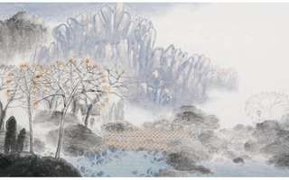 沂蒙画派创始人刘阳沂蒙山水画/专业艺术>