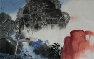 刘阳湘西山水画/专业艺术>
